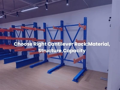 Vælg det rigtige Cantilever-stativ: Materiale, Struktur, Kapacitet