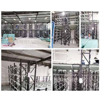 Mezzanin reolsystem i Singapore